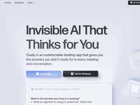 Cluely: AI Meeting Assistant Product Description