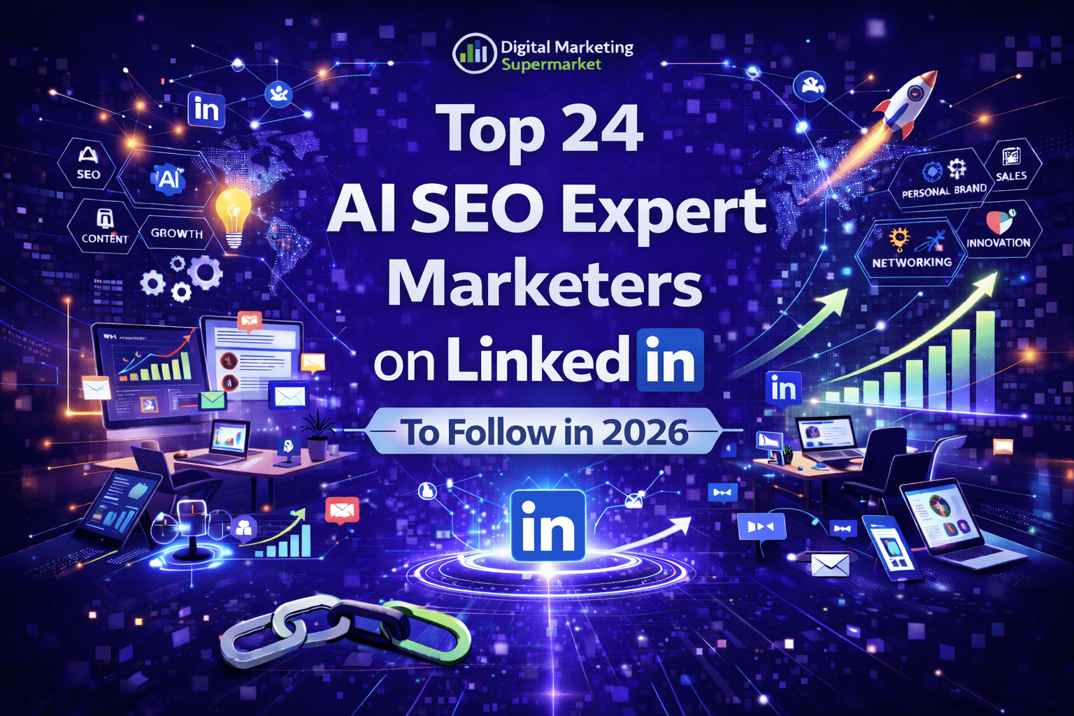 Top 24 AI SEO Expert Marketers on LinkedIn to Follow in 2026 - Digital ...