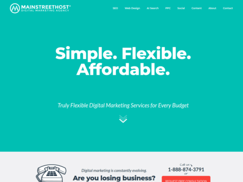 Mainstreethost website