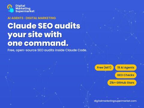 Claude SEO review 2026: Claude SEO audits your site with one command (Digital Marketing Supermarket)