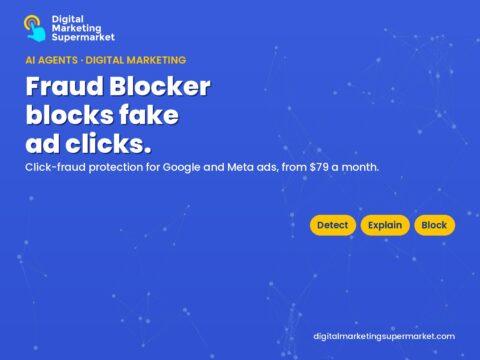 Fraud Blocker review 2026: Fraud Blocker blocks fake ad clicks on Google and Meta ads (Digital Marketing Supermarket)