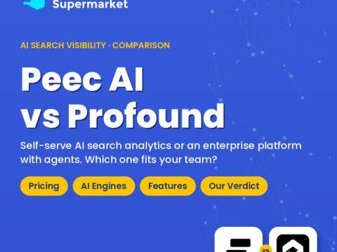 Peec AI vs Profound 2026 comparison (Digital Marketing Supermarket)